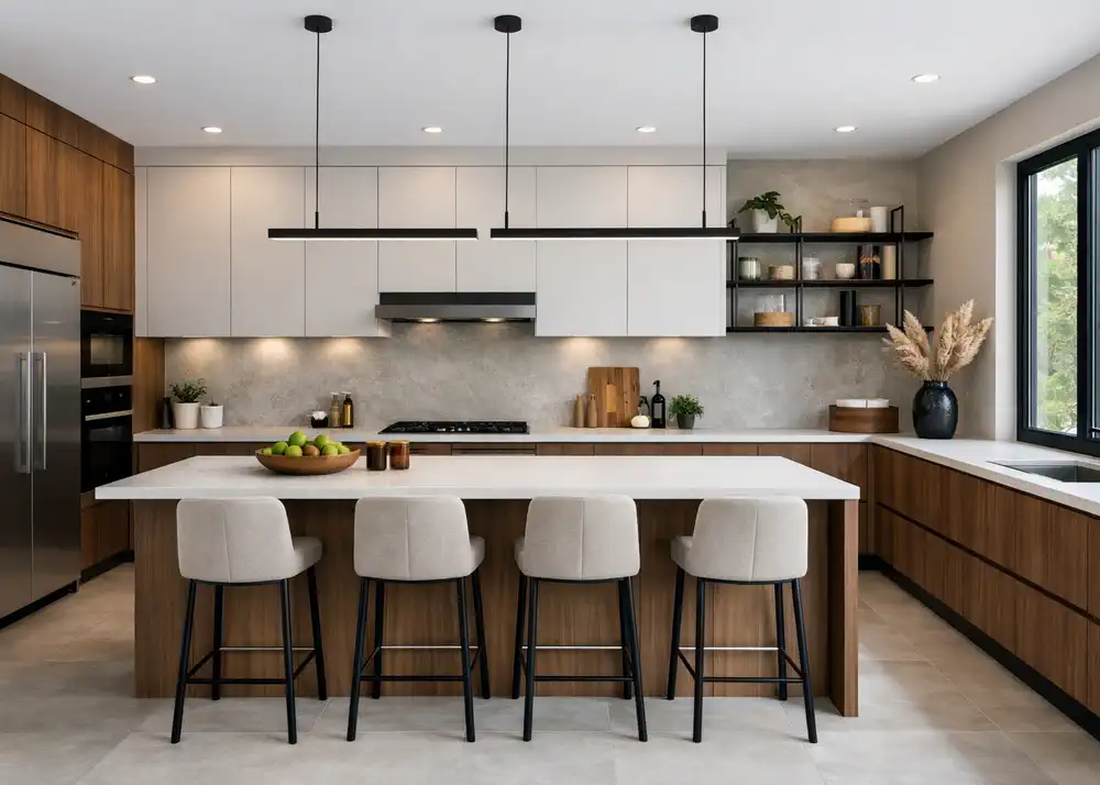 Moderna kuhinja po mjeri u Banjaluci sa funkcionalnim rasporedom i savremenim frontama