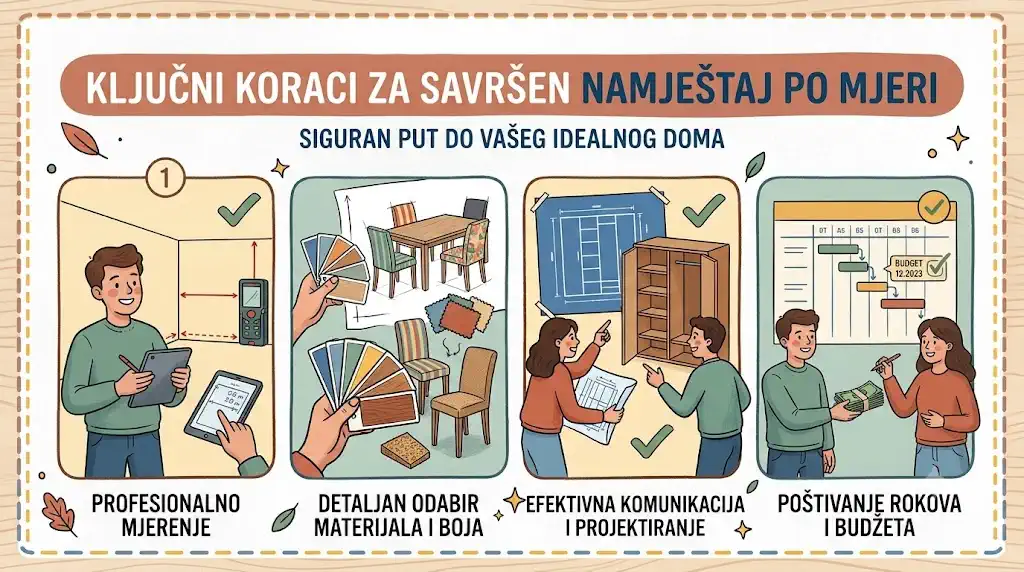 najčešće greške pri naručivanju namještaja po mjeri